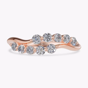 Celestial Wave Laboratory Grown Diamond Ring