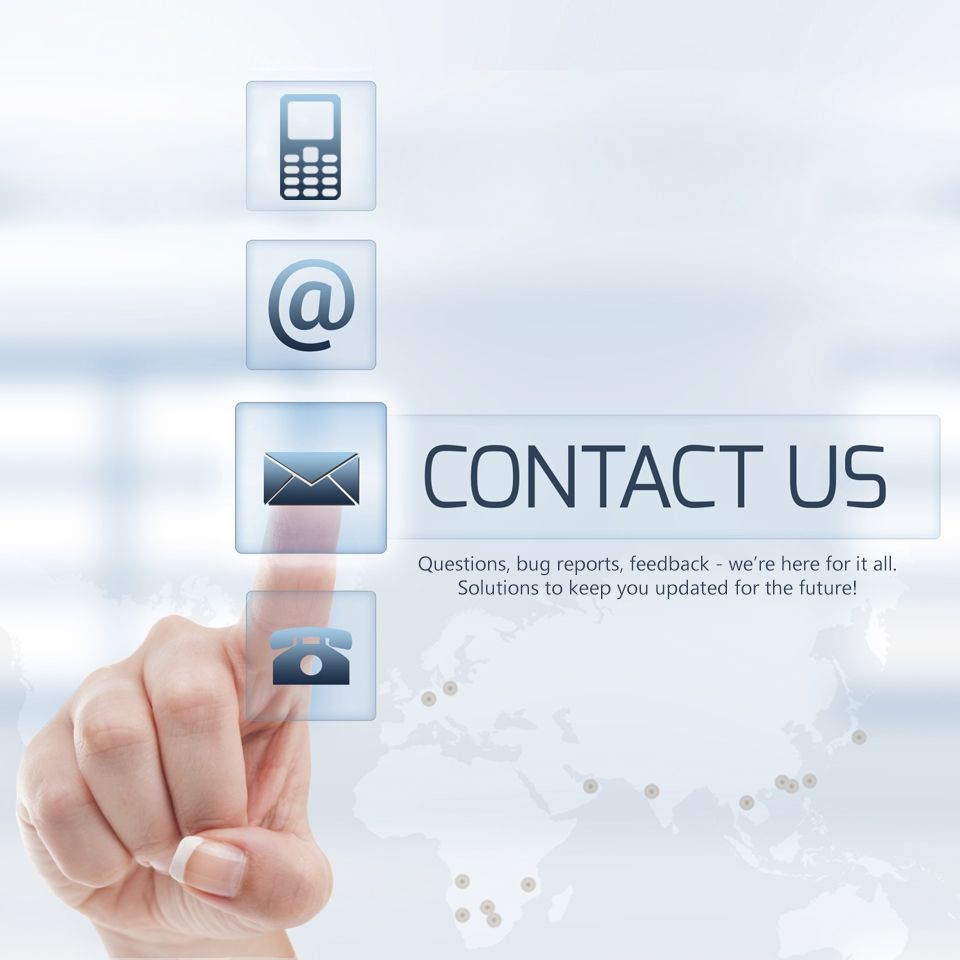 Get in touch with us